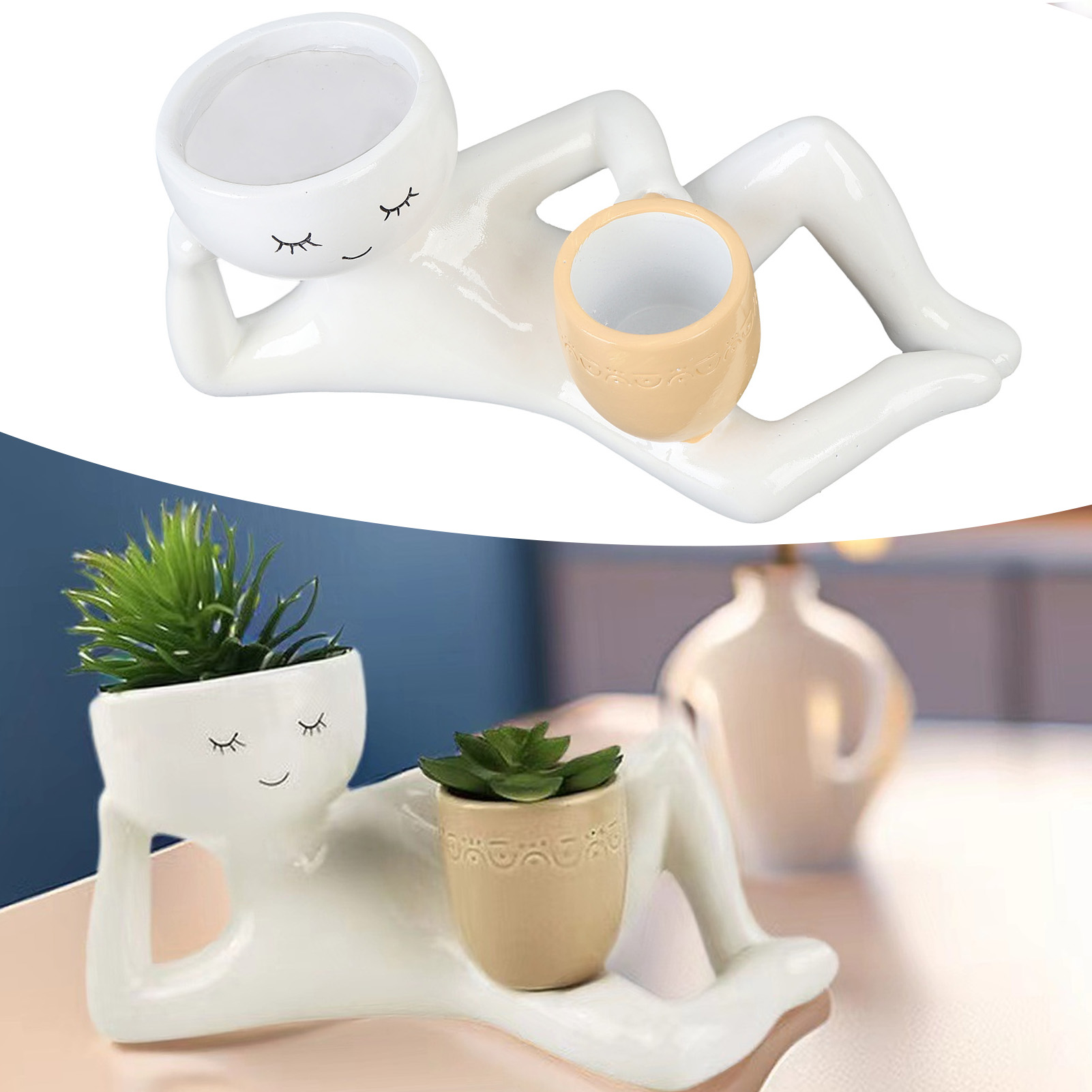 Pothos - Succulent Pot Creative Breathable Synthetic Resin