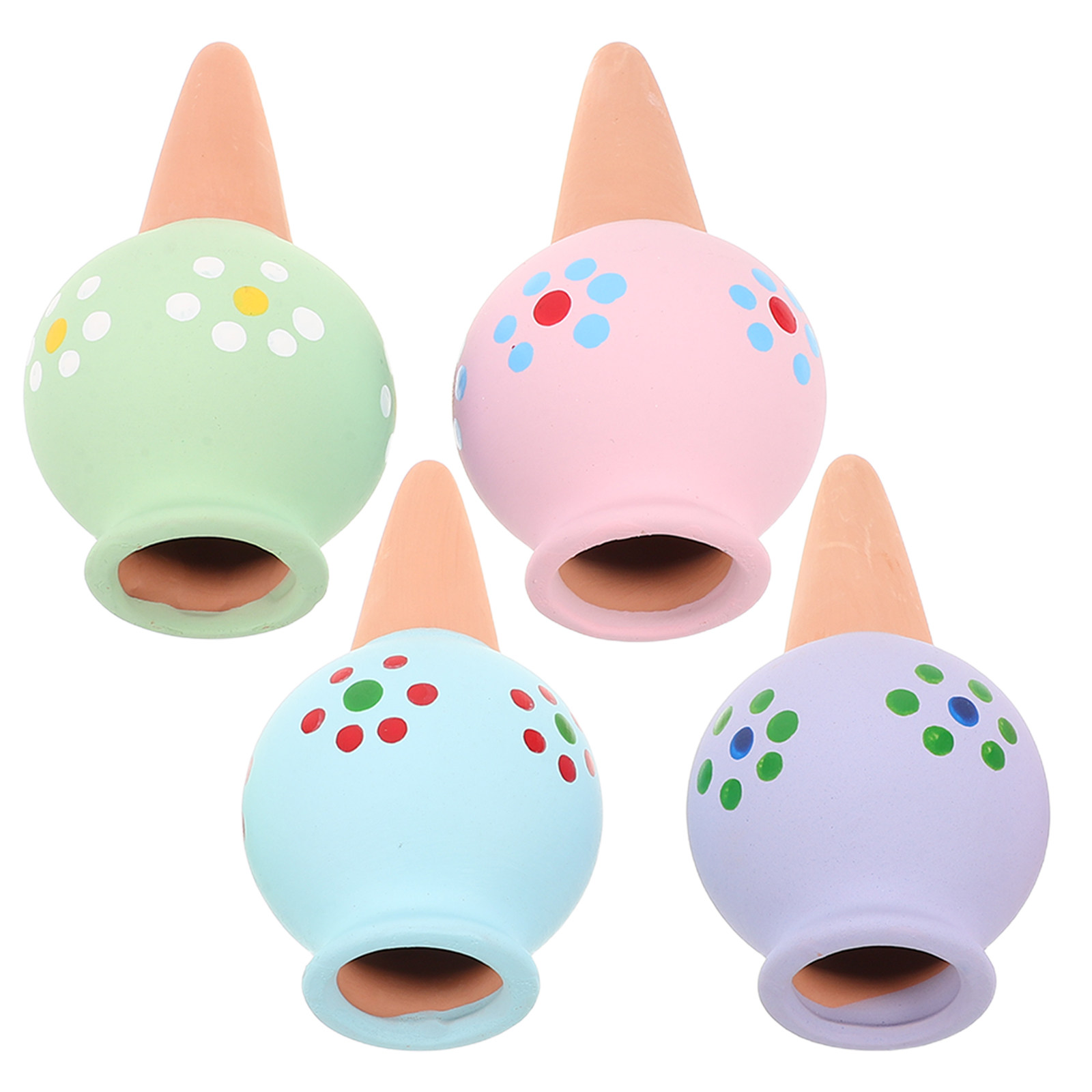 Terracotta Pot - 4Pcs Terracotta Automatic Watering Stakes Slow