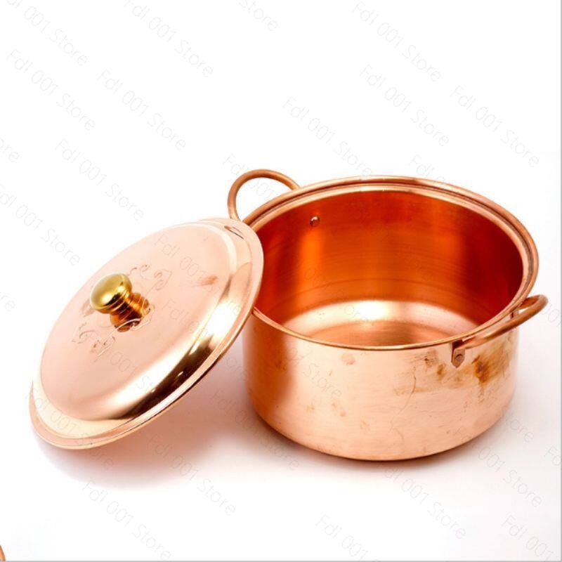 Pothos - Handmade Copper Saucepan Classic Chinese Thickened