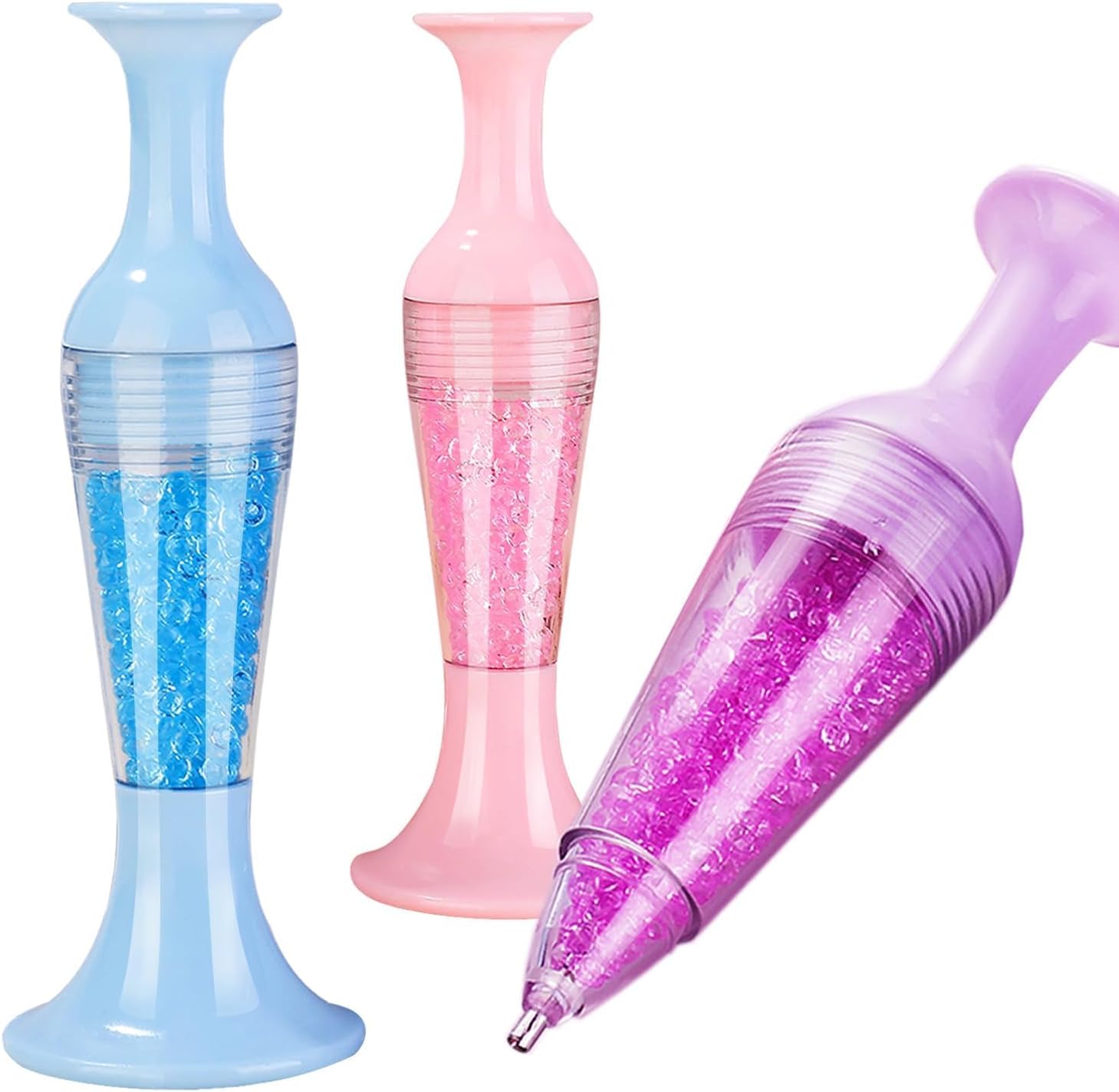 Terracotta Pot - 3 PCS Diamond Art Pens, Flower