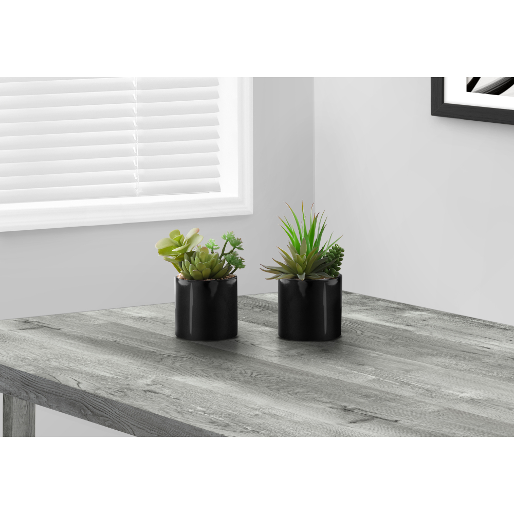 Set of 2 Artificial Succulents - đánh giá và giá Succulent Set
