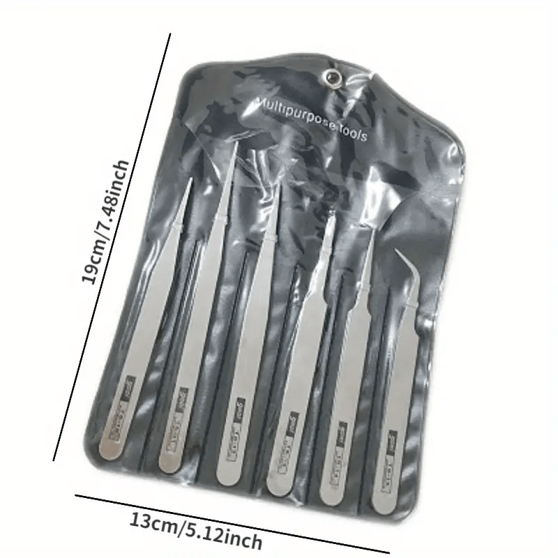 6-piece stainless steel tweeze - đánh giá và giá Succulent Set