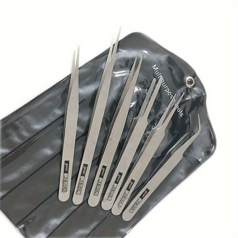 6-piece stainless steel tweeze - đánh giá và giá Succulent Set