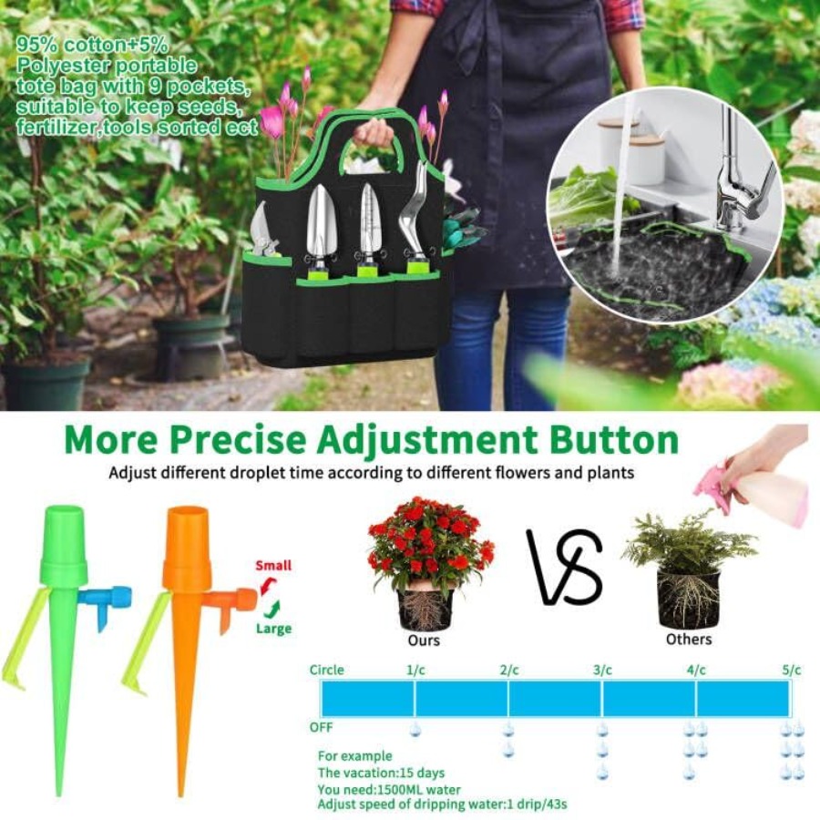 84 PCS Garden Tools Set, 10pcs - đánh giá và giá Succulent Set