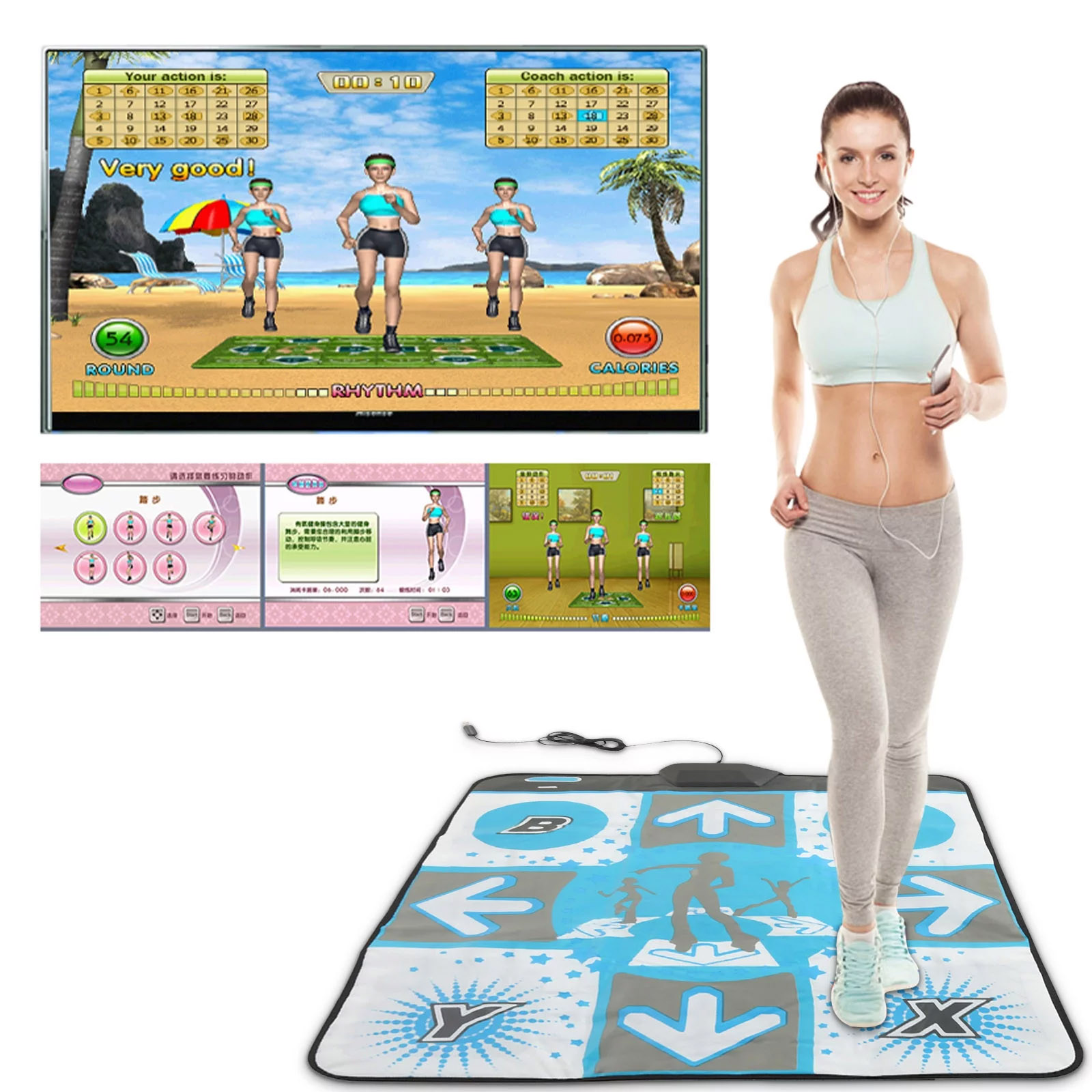 Non-Slip Party Single Dancing  - đánh giá và giá Repotting Mat