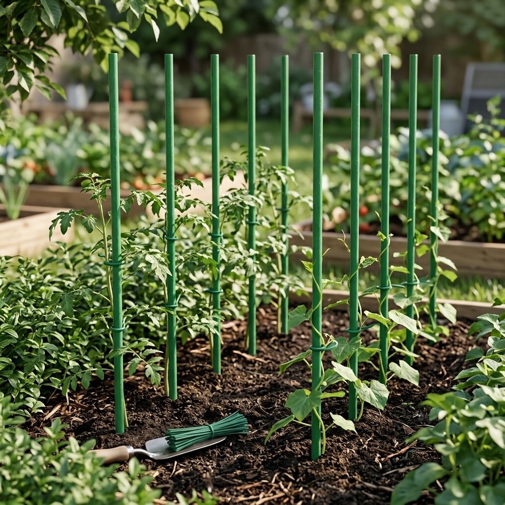 17‑inch Adjustable Garden Stak - đánh giá và giá Plant Support Stake