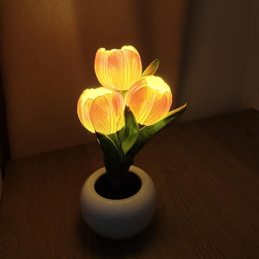 9x22cm Potted Plant Table Lamp - đánh giá và giá Plant Pot