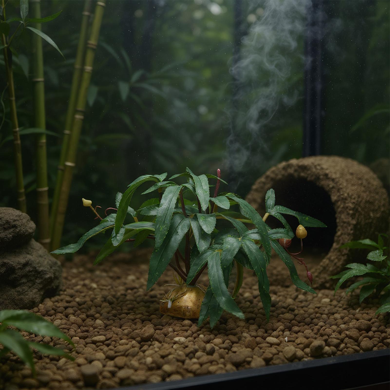 Fake Reptile Plants Snake Tank - đánh giá và giá Snake Plant
