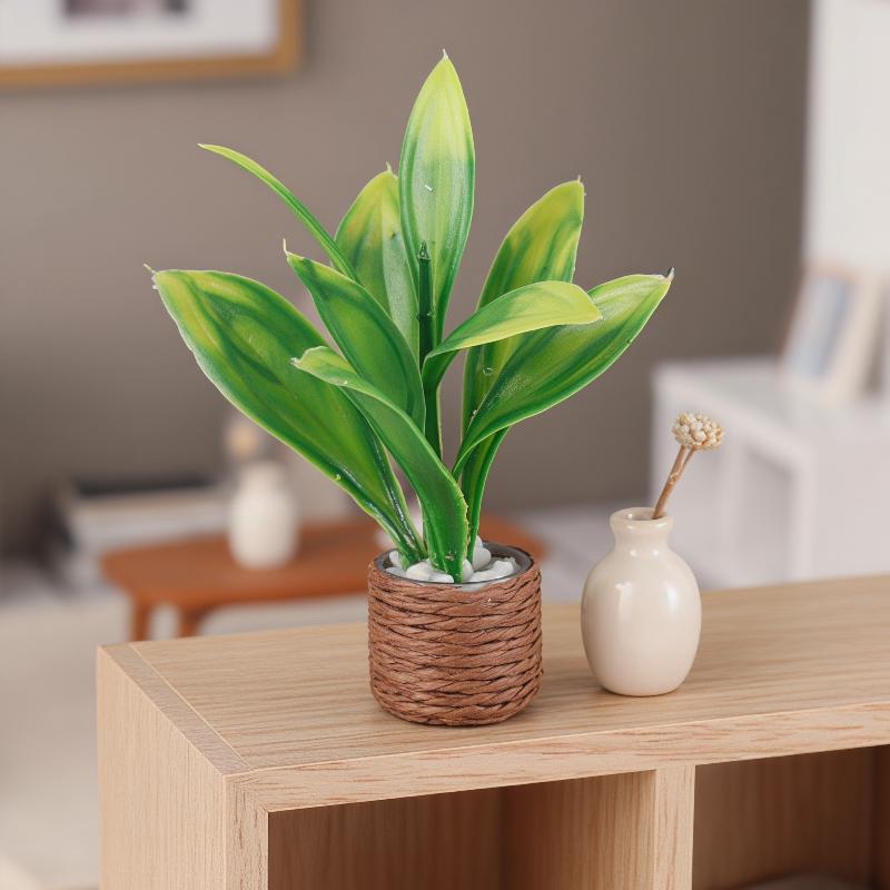 1Pcs Mini Artificial Potted Pl - đánh giá và giá Plant Pot