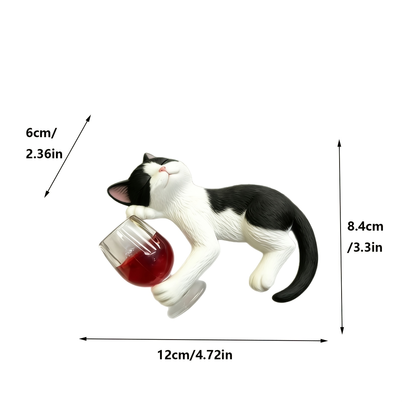 Funny Drunk Tired Tuxedo Cat F - đánh giá và giá Pothos