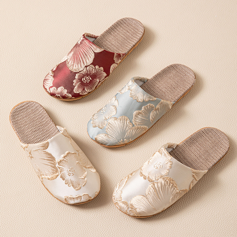Silk Mule Slippers Women Home  - đánh giá và giá Indoor Plants