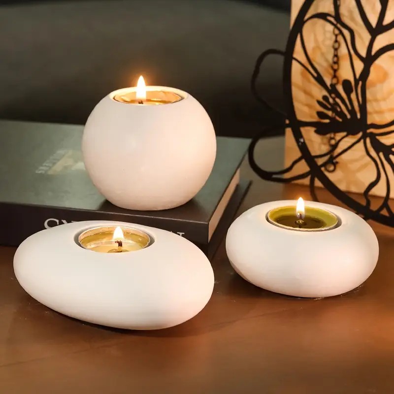 Tealight Candle Holder Resin S - đánh giá và giá Terracotta Pot