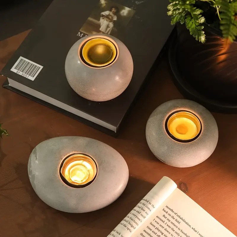 Tealight Candle Holder Resin S - đánh giá và giá Terracotta Pot
