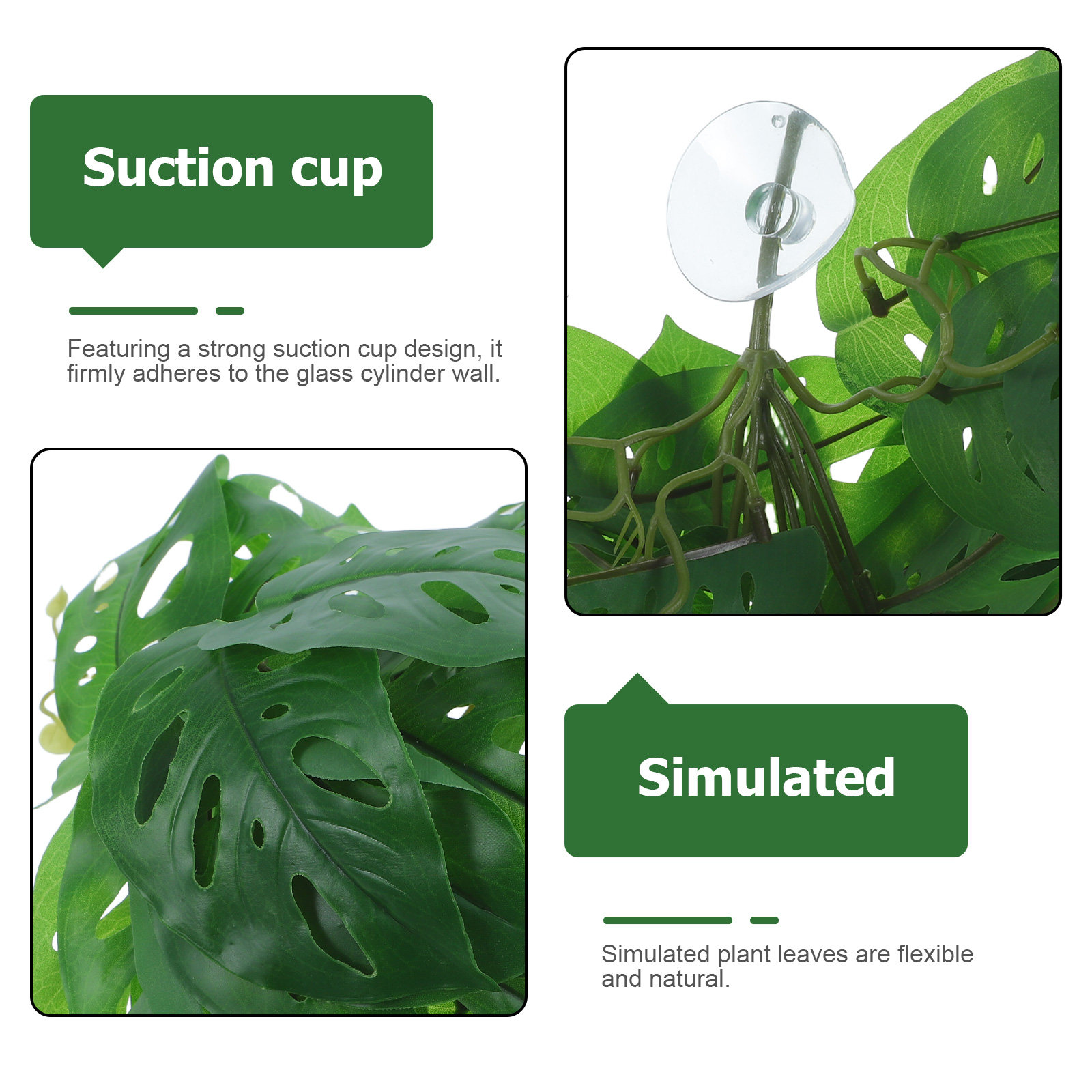 Reptile Habitat Decor Lifelike - đánh giá và giá Snake Plant