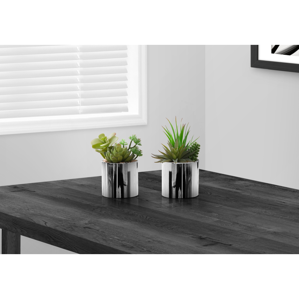 Set of 2 Artificial Succulents - đánh giá và giá Succulent Set