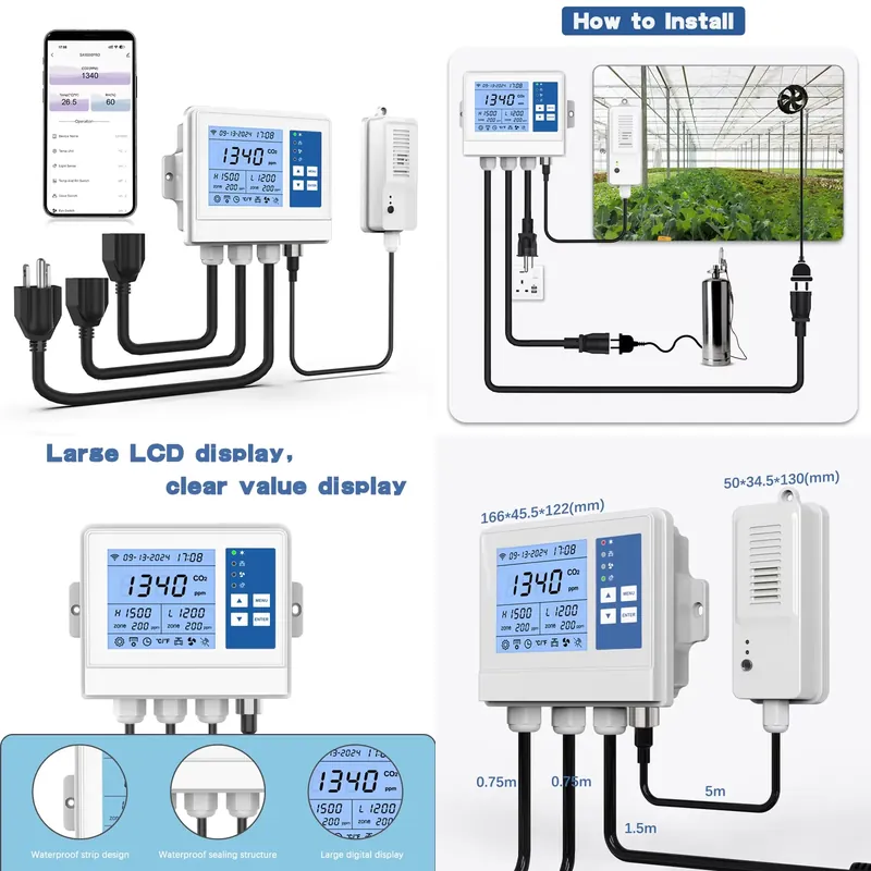 Smart Climate Controller Wifi  - đánh giá và giá Indoor Plants