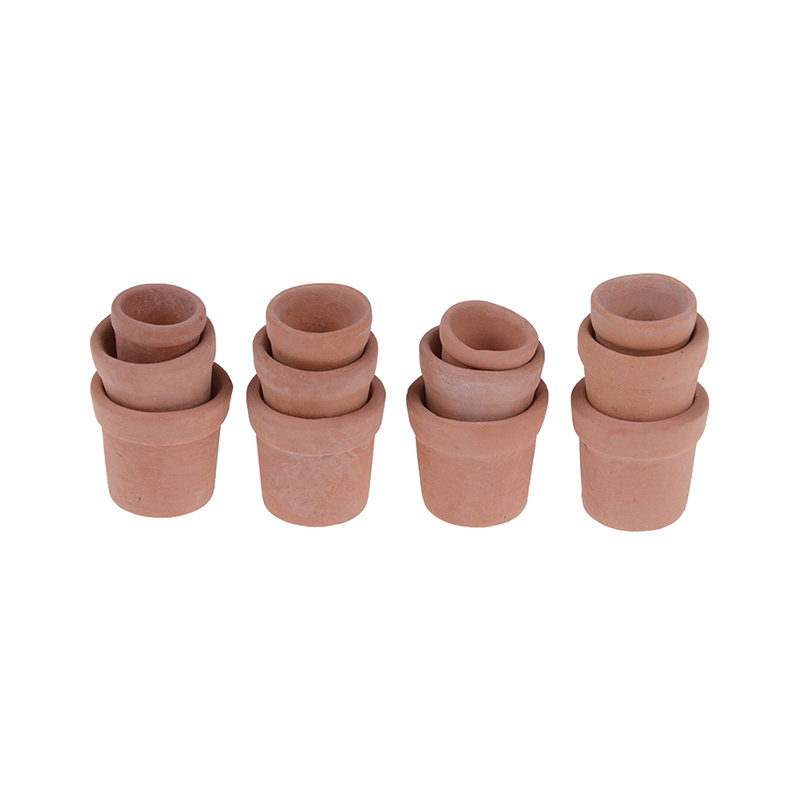 12Pcs Dollhouse 1:12 Mini Clay - đánh giá và giá Terracotta Pot