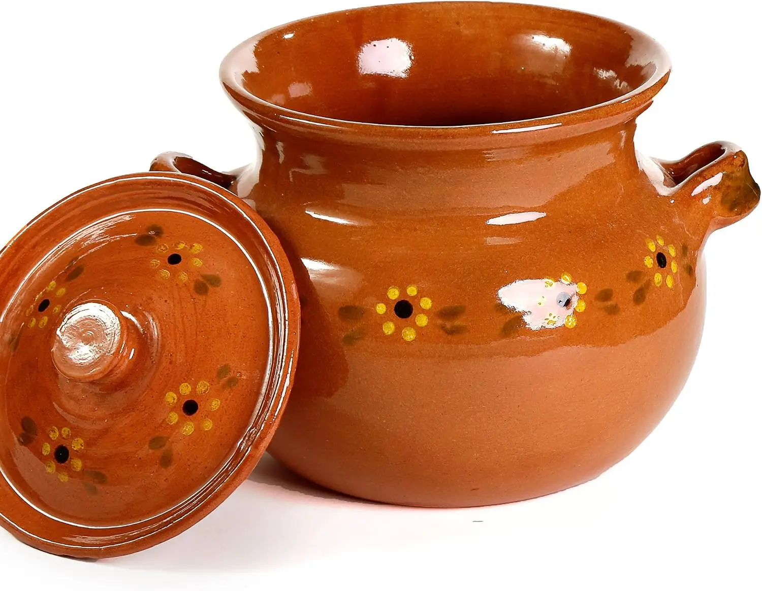 , Traditional Mexican Clay Bea - đánh giá và giá Terracotta Pot