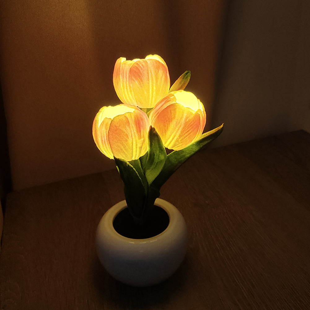 9x22cm Potted Plant Table Lamp - đánh giá và giá Plant Pot