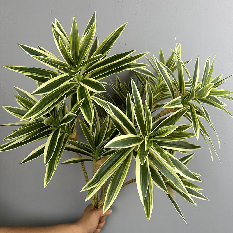 Simulated Green Plants 3 Heads - đánh giá và giá Snake Plant