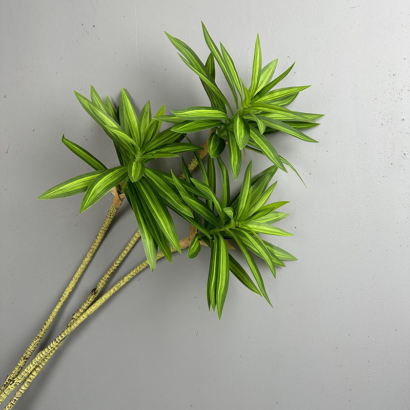 Simulated Green Plants 3 Heads - đánh giá và giá Snake Plant