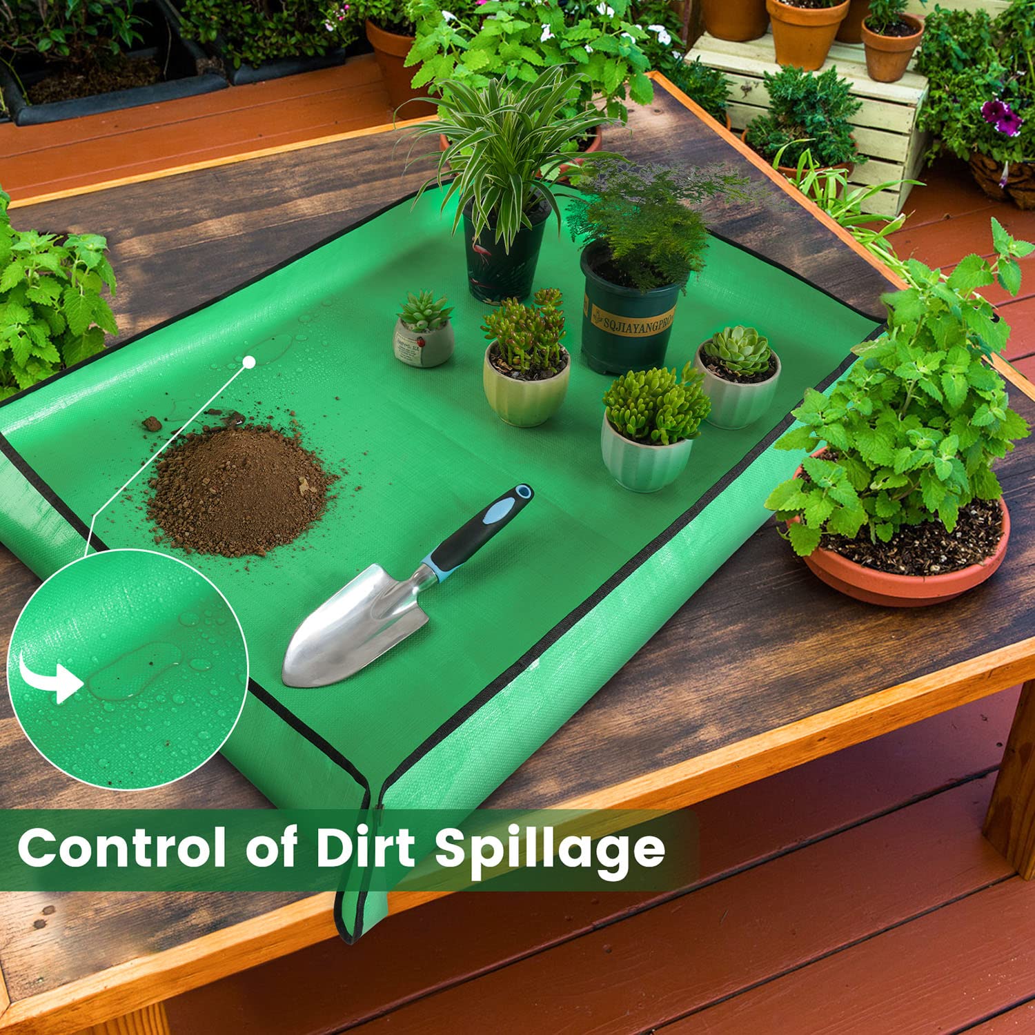 Innovative Extra-Large Waterpr - đánh giá và giá Repotting Mat